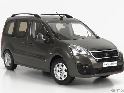 Peugeot Partner 2018 1:18 Norev Moka hnedá
