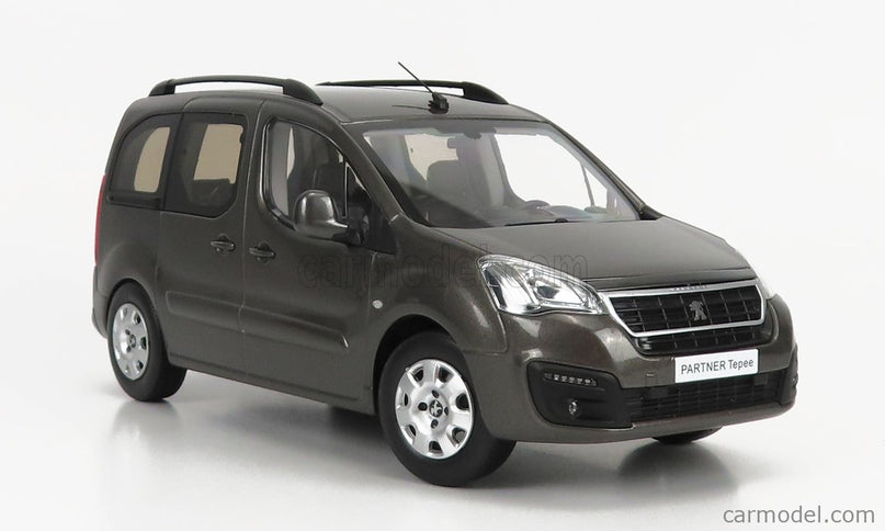 Peugeot Partner 2018 1:18 Norev Moka hnedá