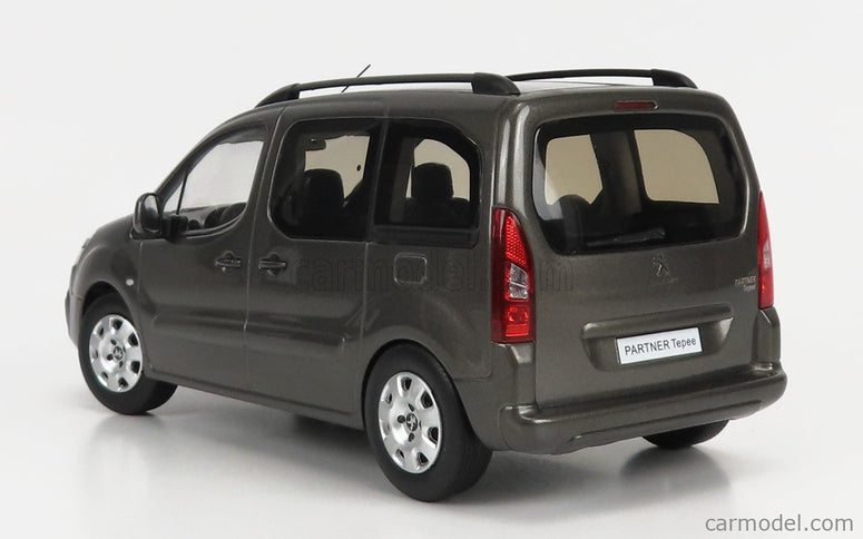 Peugeot Partner 2018 1:18 Norev Moka hnedá
