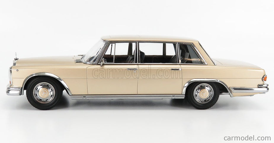 Mercedes Benz S-Class 600 Pullman (W100) 1963 1:18 KK Scale zlatá metalická
