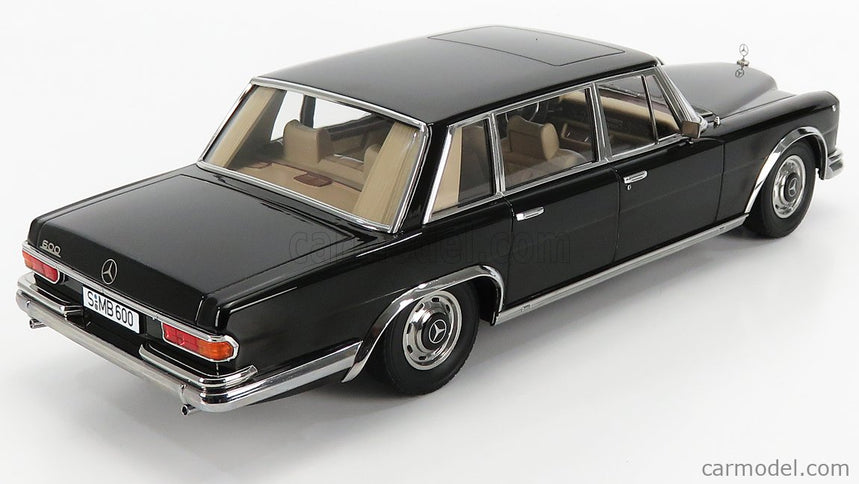 Mercedes Benz S-Class 600 Pullman (W100) 1963 1:18 KK Scale čierna