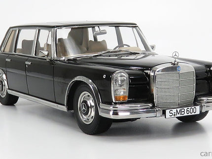 Mercedes Benz S-Class 600 Pullman (W100) 1963 1:18 KK Scale čierna