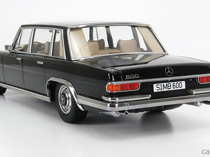 Mercedes Benz S-Class 600 Pullman (W100) 1963 1:18 KK Scale čierna