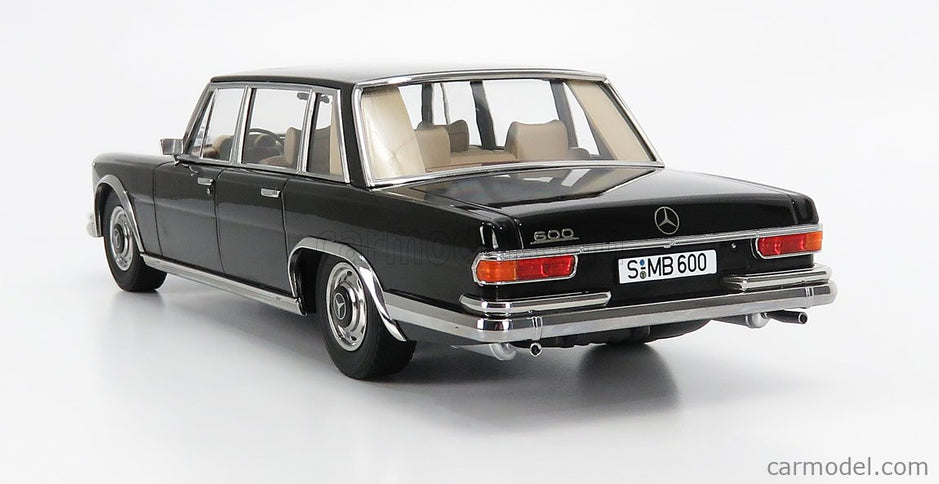 Mercedes Benz S-Class 600 Pullman (W100) 1963 1:18 KK Scale čierna