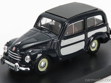 Fiat 500C Belvedere Chiusa 1951 1:43 Brumm modrá sivá