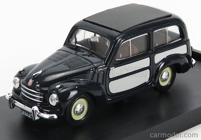 Fiat 500C Belvedere Chiusa 1951 1:43 Brumm modrá sivá
