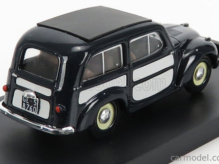 Fiat 500C Belvedere Chiusa 1951 1:43 Brumm modrá sivá