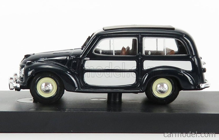 Fiat 500C Belvedere Chiusa 1951 1:43 Brumm modrá sivá