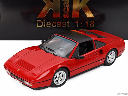 Ferrari 328 GTS Spider With Removable Hard-Top 1985 1:18 KK Scale červená