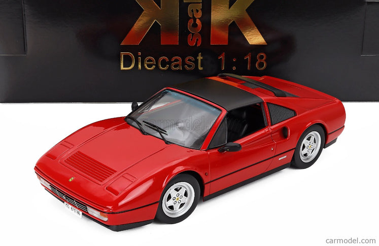 Ferrari 328 GTS Spider With Removable Hard-Top 1985 1:18 KK Scale červená