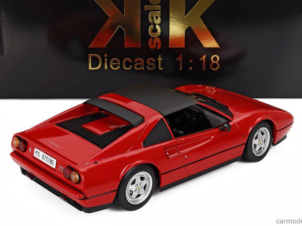 Ferrari 328 GTS Spider With Removable Hard-Top 1985 1:18 KK Scale červená