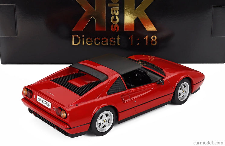 Ferrari 328 GTS Spider With Removable Hard-Top 1985 1:18 KK Scale červená