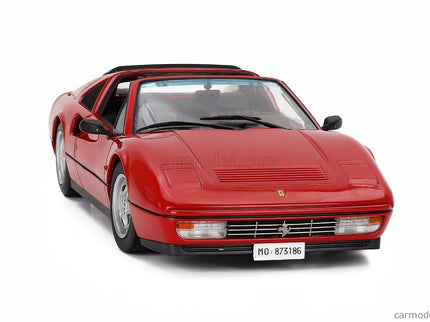 Ferrari 328 GTS Spider With Removable Hard-Top 1985 1:18 KK Scale červená