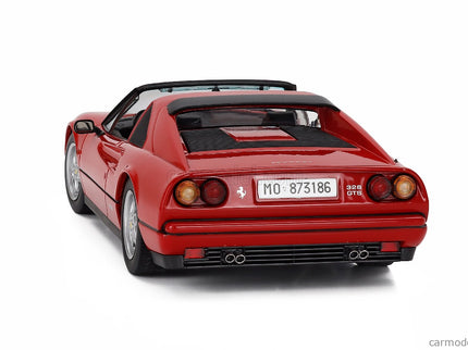 Ferrari 328 GTS Spider With Removable Hard-Top 1985 1:18 KK Scale červená