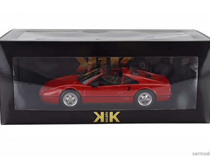 Ferrari 328 GTS Spider With Removable Hard-Top 1985 1:18 KK Scale červená