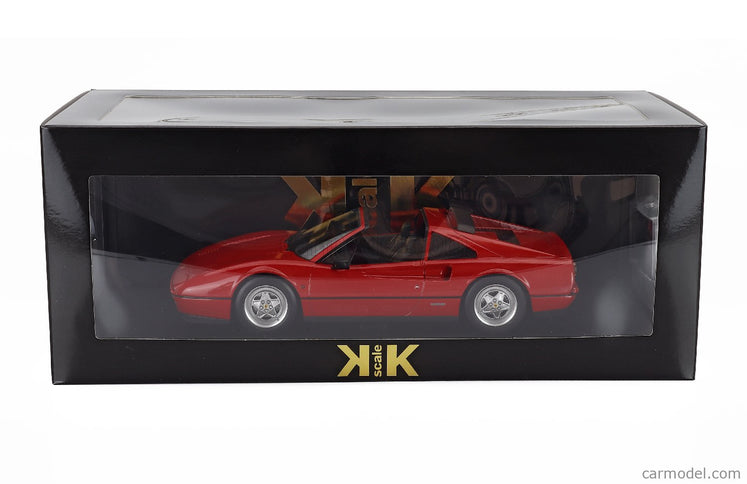 Ferrari 328 GTS Spider With Removable Hard-Top 1985 1:18 KK Scale červená
