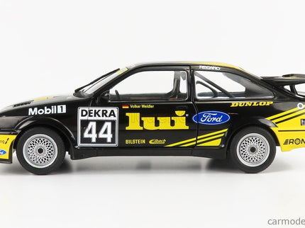 Ford Sierra RS500 Cosworth N°44 24h Nurburgring 1989 V.Weidler 1:18 Solido čierna žltá