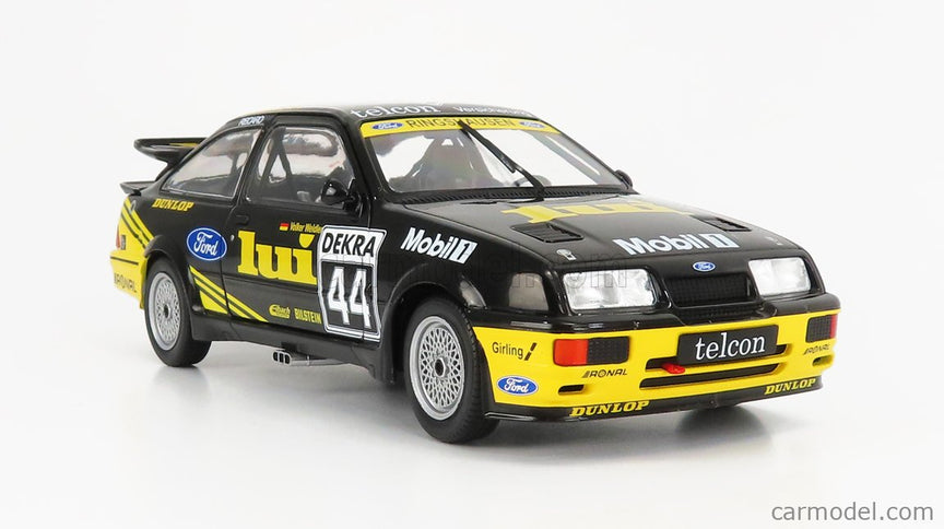 Ford Sierra RS500 Cosworth N°44 24h Nurburgring 1989 V.Weidler 1:18 Solido čierna žltá