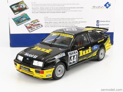 Ford Sierra RS500 Cosworth N°44 24h Nurburgring 1989 V.Weidler 1:18 Solido čierna žltá