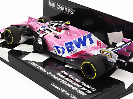 MERCEDES BWT | F1  RP20 TEAM SPORTPESA RACING POINT N 18 3rd SAKHIR GP 2020 L.STROLL | PINK MATT BLUE