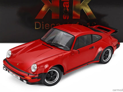 Porsche 911 930 3.0L Turbo Coupe 1976 1:18 KK Scale červená