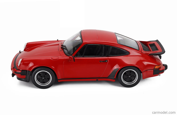 Porsche 911 930 3.0L Turbo Coupe 1976 1:18 KK Scale červená