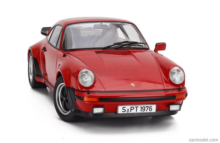 Porsche 911 930 3.0L Turbo Coupe 1976 1:18 KK Scale červená