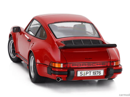Porsche 911 930 3.0L Turbo Coupe 1976 1:18 KK Scale červená