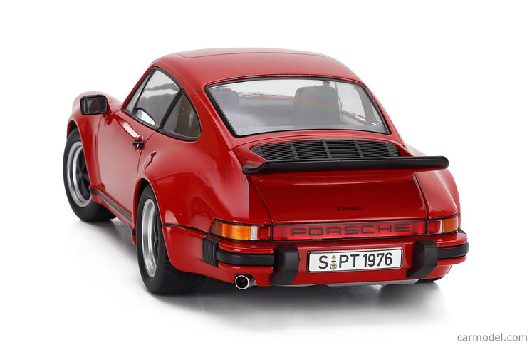 Porsche 911 930 3.0L Turbo Coupe 1976 1:18 KK Scale červená