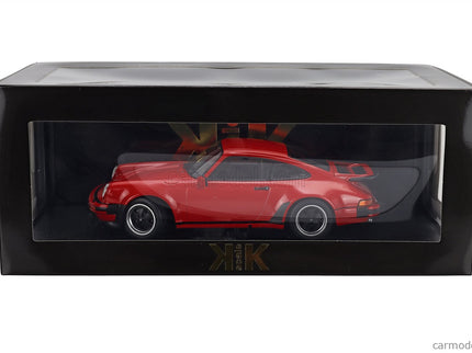 Porsche 911 930 3.0L Turbo Coupe 1976 1:18 KK Scale červená