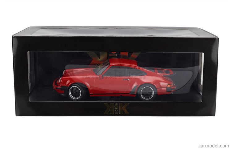 Porsche 911 930 3.0L Turbo Coupe 1976 1:18 KK Scale červená