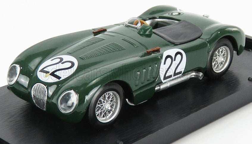 JAGUAR | C-TYPE XK-120C 3.4L S6 TEAM JAGUAR CARS LTD N 22 24h LE MANS 1951 S.MOSS - J.FAIRMAN | BRITISH RACING GREEN