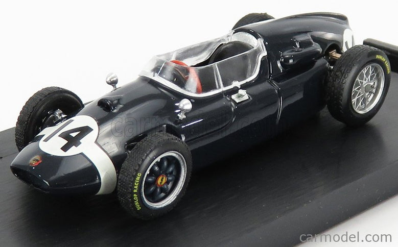 Cooper F1 T51 Víťaz Italy GP 1959 N°14 S.Moss 1:43 Brumm modrá