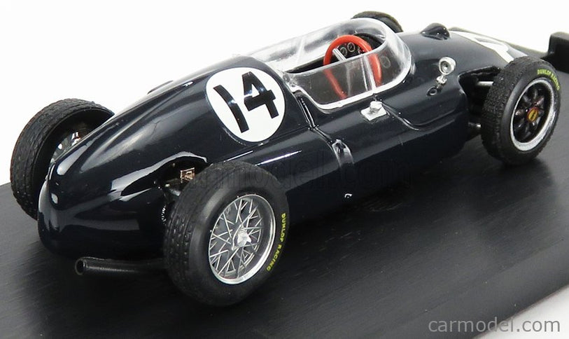 Cooper F1 T51 Víťaz Italy GP 1959 N°14 S.Moss 1:43 Brumm modrá