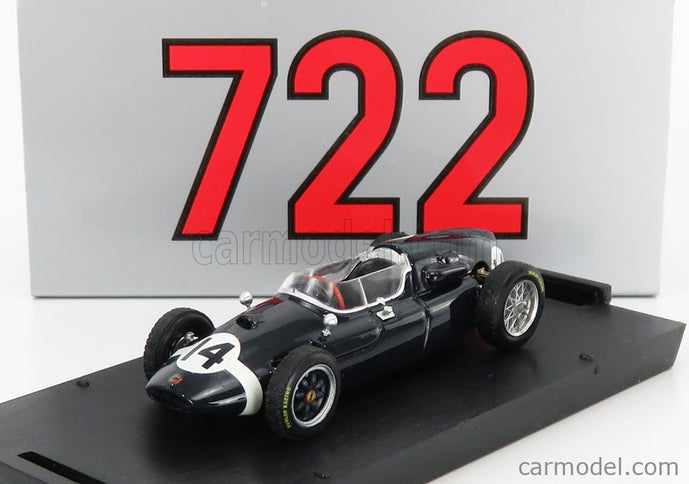 Cooper F1 T51 Víťaz Italy GP 1959 N°14 S.Moss 1:43 Brumm modrá