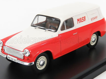 SKODA | 1202 VAN MASO 1965 | RED WHITE