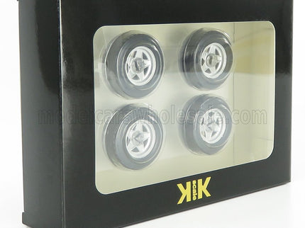 ACCESSORIES | FERRARI 512BB -365GT4/BB - 4X WHEELS AND TYRE SET 1973 | BLACK
