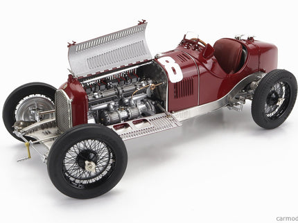 ALFA ROMEO Set 3X All Víťaz F1 P3 GP 1932 Tazio Nuvolari - N°12 France - N°30 Coppa Ciano - N°8 Coppa Acerbo - With Figúrka A Showcase 1:18 CMC rôzne farby