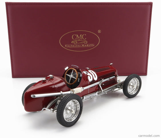 ALFA ROMEO Set 3X All Víťaz F1 P3 GP 1932 Tazio Nuvolari - N°12 France - N°30 Coppa Ciano - N°8 Coppa Acerbo - With Figúrka A Showcase 1:18 CMC rôzne farby