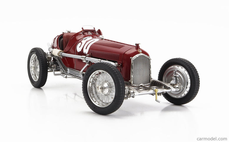 ALFA ROMEO Set 3X All Víťaz F1 P3 GP 1932 Tazio Nuvolari - N°12 France - N°30 Coppa Ciano - N°8 Coppa Acerbo - With Figúrka A Showcase 1:18 CMC rôzne farby