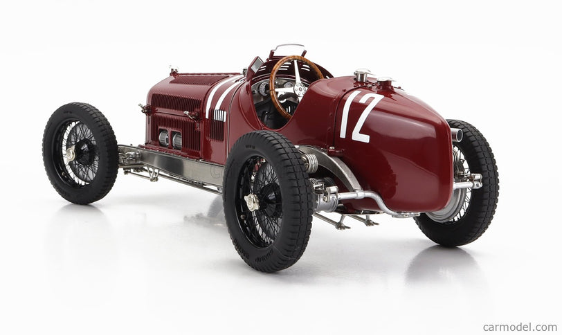 ALFA ROMEO Set 3X All Víťaz F1 P3 GP 1932 Tazio Nuvolari - N°12 France - N°30 Coppa Ciano - N°8 Coppa Acerbo - With Figúrka A Showcase 1:18 CMC rôzne farby
