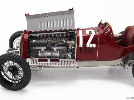 ALFA ROMEO Set 3X All Víťaz F1 P3 GP 1932 Tazio Nuvolari - N°12 France - N°30 Coppa Ciano - N°8 Coppa Acerbo - With Figúrka A Showcase 1:18 CMC rôzne farby