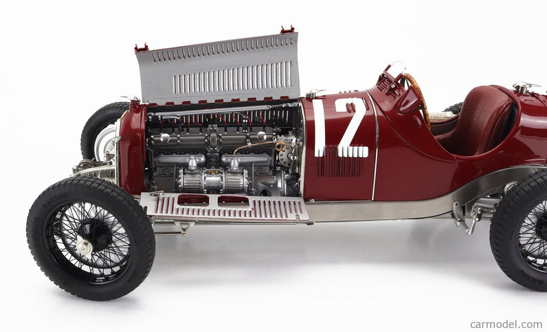 ALFA ROMEO Set 3X All Víťaz F1 P3 GP 1932 Tazio Nuvolari - N°12 France - N°30 Coppa Ciano - N°8 Coppa Acerbo - With Figúrka A Showcase 1:18 CMC rôzne farby