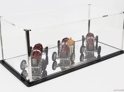 ALFA ROMEO Set 3X All Víťaz F1 P3 GP 1932 Tazio Nuvolari - N°12 France - N°30 Coppa Ciano - N°8 Coppa Acerbo - With Figúrka A Showcase 1:18 CMC rôzne farby