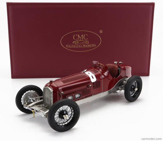 ALFA ROMEO Set 3X All Víťaz F1 P3 GP 1932 Tazio Nuvolari - N°12 France - N°30 Coppa Ciano - N°8 Coppa Acerbo - With Figúrka A Showcase 1:18 CMC rôzne farby