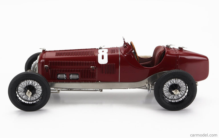 ALFA ROMEO Set 3X All Víťaz F1 P3 GP 1932 Tazio Nuvolari - N°12 France - N°30 Coppa Ciano - N°8 Coppa Acerbo - With Figúrka A Showcase 1:18 CMC rôzne farby