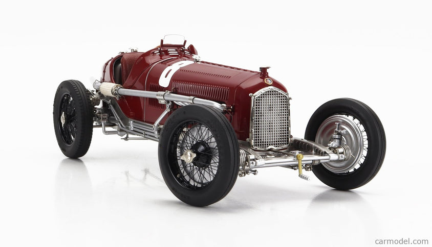 ALFA ROMEO Set 3X All Víťaz F1 P3 GP 1932 Tazio Nuvolari - N°12 France - N°30 Coppa Ciano - N°8 Coppa Acerbo - With Figúrka A Showcase 1:18 CMC rôzne farby