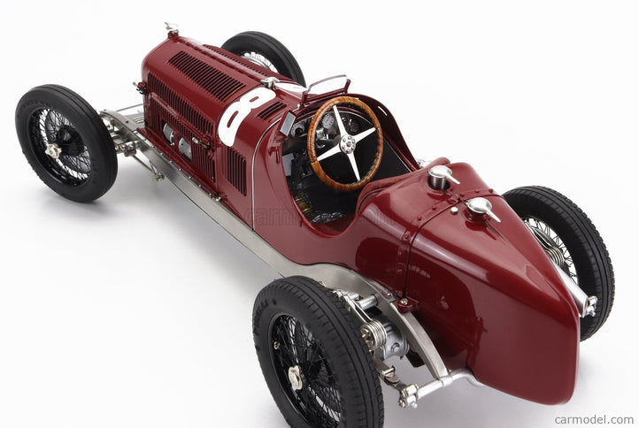 ALFA ROMEO Set 3X All Víťaz F1 P3 GP 1932 Tazio Nuvolari - N°12 France - N°30 Coppa Ciano - N°8 Coppa Acerbo - With Figúrka A Showcase 1:18 CMC rôzne farby