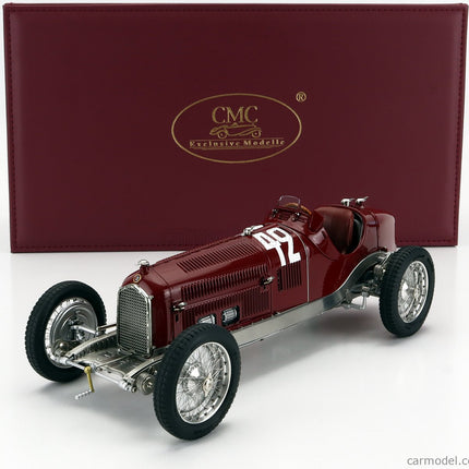 ALFA ROMEO F1 P3 N°42 Víťaz Marseille GP 1933 Chiron 1:18 CMC červená