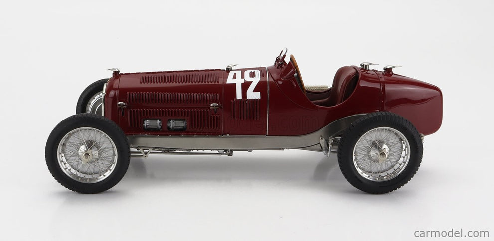 ALFA ROMEO F1 P3 N°42 Víťaz Marseille GP 1933 Chiron 1:18 CMC červená